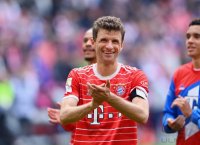 Fussball 1. Bundesliga 22/23: FC Bayern Muenchen - FC Schalke 04