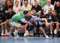 Handball  1. Bundesliga 2023/2024: HBW Balingen-Weilstetten  -  Fuechse Berlin