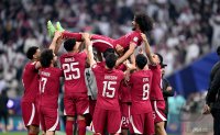 FUSSBALL AFC Asian Cup Finale: Jordanien - Katar