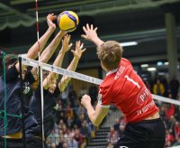 Volleyball 2. Bundesliga  Saison 22/23: TV Rottenburg -  TUS Kriftel