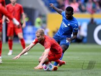 Fussball 1. Bundesliga 23/24: TSG 1899 Hoffenheim - FC Bayern Muenchen