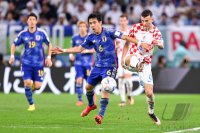 FUSSBALL WM 2022 Achtelfinale: Japan - Kroatien