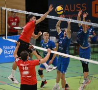 Volleyball 2. Bundesliga  Saison 23/24: TV Rottenburg -  Blue Volleys Gotha