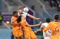 FUSSBALL WM 2022 Achtelfinale: Niederlande - USA