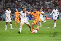 FUSSBALL WM 2022 Achtelfinale: Niederlande - USA