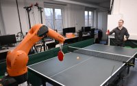 Entwicklung Tischtennis Roboter an der Uni Tuebingen