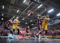 Basketball 1. Bundesliga 23/24: Tigers Tuebingen - FC Bayern Muenchen Basketball