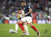 FUSSBALL WM 2022 Achtelfinale: Frankreich - Polen