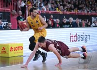 Basketball 1. Bundesliga 23/24: Tigers Tuebingen - FC Bayern Muenchen Basketball