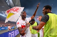 Fussball 1. Bundesliga Saison 22/23 Relegation: VfB Stuttgart - Hamburger SV