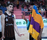 Basketball 1. Bundesliga 23/24: Tigers Tuebingen - NINERS Chemnitz