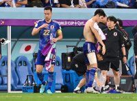 FUSSBALL WM 2022 Achtelfinale: Japan - Kroatien