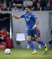 Fussball 1. Bundesliga 23/24: TSG 1899 Hoffenheim - FC Bayern Muenchen