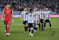 FUSSBALL WM 2022 Achtelfinale: Argentinien - Australien