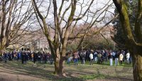 Gedenkveranstaltung im Alten Botanischen Garten Tuebingen