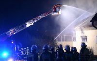 Wohnhausbrand Ortsmitte Starzach - Wachendorf