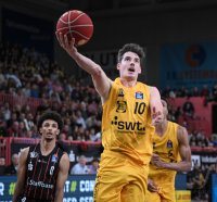 Basketball 1. Bundesliga 23/24: Tigers Tuebingen - NINERS Chemnitz