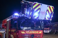 Begruessung der neuen Drehleiter der Freiwilligen Feuerwehr Horb