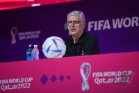 FUSSBALL WM 2022 Pressekonferenz: FIFA-Direktor fuer globale Fussballfoerderung, Arsene Wenger