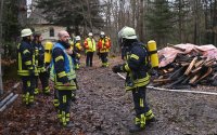 Erneuter Holzstapel-Brand in Rottenburg - Oberndorf