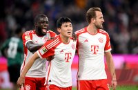 Fussball 1. Bundesliga 23/24: FC Bayern Muenchen - VfB Stuttgart