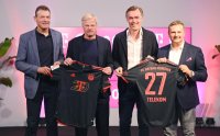 Fussball 1. Bundesliga 22/23: Pressekonferenz Sponsoring FC Bayern und Telekom