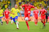 FUSSBALL WM 2022 Vorrunde: Brasilien - Schweiz