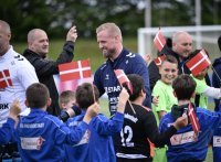 Fussball International EURO 2024: Training Daenemark in Freudenstadt