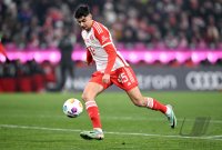 Fussball 1. Bundesliga 23/24: FC Bayern Muenchen - TSG 1899 Hoffenheim