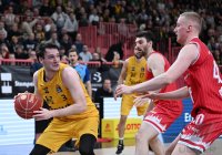 Basketball 1. Bundesliga 23/24: Tigers Tuebingen - Wuerzburg Baskets