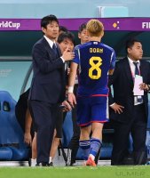 FUSSBALL WM 2022 Achtelfinale: Japan - Kroatien