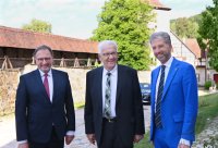 Auswaertige Kabinettssitzung im Kloster Bebenhausen (Sommerrefektorium)