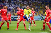 FUSSBALL WM 2022 Vorrunde: Brasilien - Schweiz