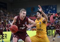 Basketball 1. Bundesliga 23/24: Tigers Tuebingen - FC Bayern Muenchen Basketball