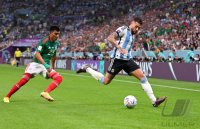 FUSSBALL WM 2022 Vorrunde: Argentinien - Mexiko