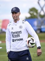 Fussball International EURO 2024: Training Daenemark in Freudenstadt