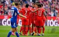 Fussball 1. Bundesliga 22/23: FC Bayern Muenchen - FC Schalke 04