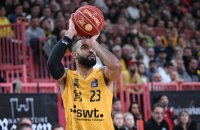 Basketball 1. Bundesliga 23/24: Tigers Tuebingen - FC Bayern Muenchen Basketball