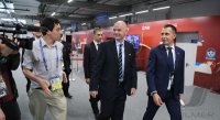 Fussball FIFA Confed Cup 2017: FIFA Praesident Gianni Infantino (Schweiz)