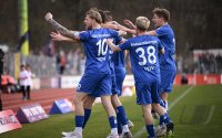 Fussball Regionalliga Suedwest 23/24: TSG Balingen - SV Stuttgarter Kickers