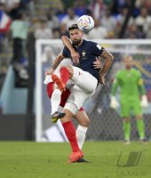 FUSSBALL WM 2022 Vorrunde: Frankreich - Daenemark