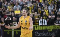 Basketball 1. Bundesliga 23/24: Tigers Tuebingen - HAKRO Merlins Crailsheim