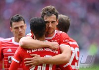 Fussball 1. Bundesliga 22/23: FC Bayern Muenchen - FC Schalke 04