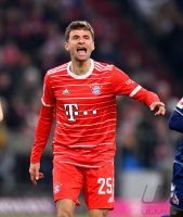 Fussball 1. Bundesliga 22/23: FC Bayern Muenchen - 1. FC Koeln