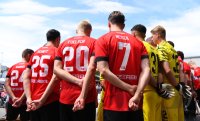 Fussball Regionalliga Sued, Familientag TSG Balingen Fotoshooting Media Day