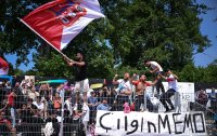 Fussball Relegation zur Regionalliga Sued 2024/2025
TSG Balingen - Tuerk Guecue Friedberg