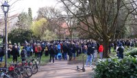 Gedenkveranstaltung im Alten Botanischen Garten Tuebingen