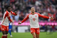 Fussball 1. Bundesliga 23/24: FC Bayern Muenchen - SV Darmstadt 98