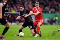 Fussball DFB Pokal Viertelfinale 22/23: FC Bayern Muenchen - SC Freiburg