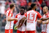 Fussball 1. Bundesliga 23/24: FC Bayern Muenchen - VfL Bochum)